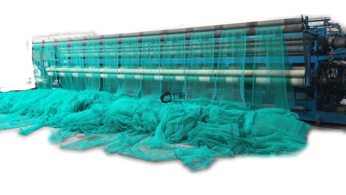 仁涵工贸大型渔网机生产扇贝网牡蛎网